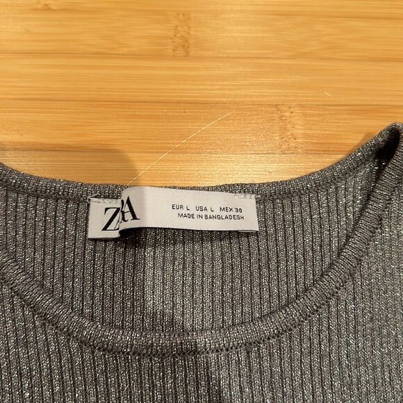 Zara silver tank top - Picture 5 of 5